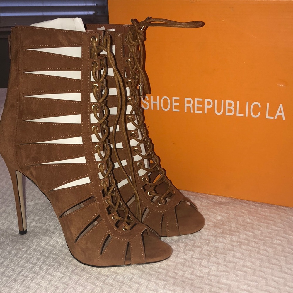 Suede Booties